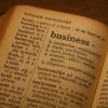 D'où vient vraiment le mot business ?